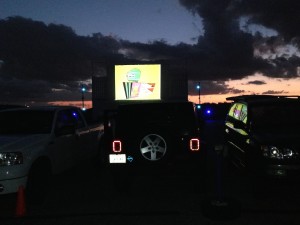 6 in the parking lot