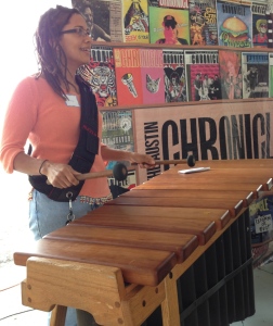 4 playing marimba