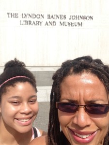 14 LBJ selfie